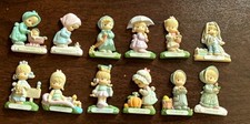 Enesco Precious Moments 12 Month Figurine Set Lot Magnetic Resin 1990 picture