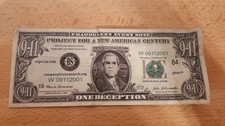 9-11 George Bush One Deception Event Note Conspiracy Theory Collectible InfoWars picture