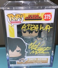 Funko Pop #375 Shota Aizawa Signed by Christopher Wehkamp MAS Certified picture