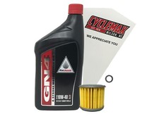 Cyclemax Standard 10W-40 Oil Change Kit fits 2021-2025 Honda Grom 125 picture