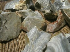 3 POUNDS USA Ozark CHERT FLINT LARGE PIECES rough stone rock PRIMITIVE FIRE picture