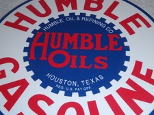 VINTAGE HUMBLE OIL REFINING TX 12