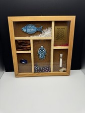 Amulet Protection judaica hebrew kabala קמיע גדול ממוסגר מיוחד לשמירה מעין הרע picture