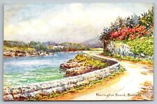 Harrington Sound. Bermuda Vintage Postcard picture