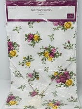 Royal Albert OLD COUNTRY ROSES Damask Table Runner 14” x 90” NEW Sealed NWT 2007 picture