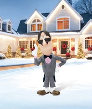 5 Ft 5 In Professor Hinkle Animatronic - Frosty the Snowman Christmas Decoration picture