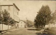Hyndman PA Street Scene Clarence St. c1900s-10s Real Photo Vintage Postcard bhn picture