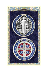 Saint Benedict the Symbolic Meaning of the Medal, Card, New #PC-30 picture