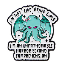 Fairy Tales Enamel Pin Funny Octopus Brooch Pines Lapel Pins Badge on Backpack picture