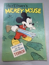 MICKEY MOUSE- FOUR COLOR COMICS-#27-1943 DELL COMICS picture