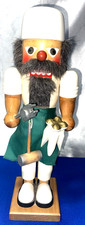 Vintage Holzkunst Christian Ulbricht West Germany Dentist Nutcracker 14” Tall picture