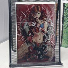 WHITE WIDOW 7 MARY JANE JAMIE TYNDALL Rock N Roll Signed & Web REMARK 1/1 w/ COA picture