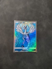 Stained Glass Style Lugia Holographic Display Card picture