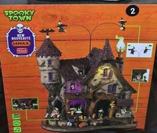 NEW Lemax Spooky Town Wicked Garden Coven Witch Halloween Village Michaels Exc picture