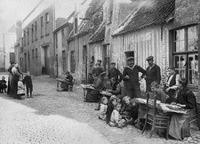 Belgium Flanders Brugge bobbin lace makers 1915 Historic 1910s Old Photo picture