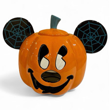 Disney Mickey Mouse Halloween Ceramic Votive Candle Holder. NEW. NO TAGS. picture