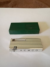 Vtg CYGNUS Automatic Lighter AEMCO With Box Looks New picture
