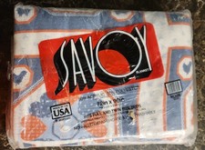 Vintage 1970's Savoy USA Goose Nursery Farm Twin/Full Size Blanket 72”x 90” NOS picture