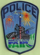 MINNESOTA STATE FAIR POLICE SHOULDER PATCH picture