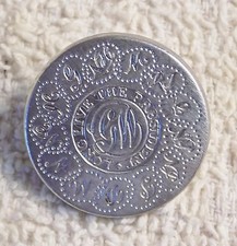 Stieff George Washington Inauguration Button 7/8