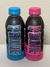 Prime X Hydration Drink Pink+Blue Holograph Opened- 1 Pink + 1 Blue picture