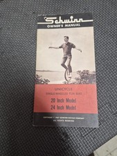 Vintage 1967 Schwinn Unicycle 20