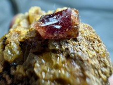 88 Ct AmazingNatural Red Zircon Specimen From Skardu Pakistan picture