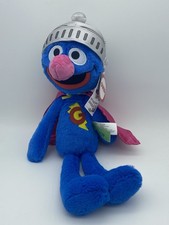 Gund Sesame Street Official Toothpick Super Grover Plush,Muppet Sensory 2026 NWT picture