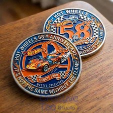 Hot Wheels 58th Anniversary Commemorative Coin picture