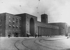 Stuttgart the railway station Historic Old Photo picture