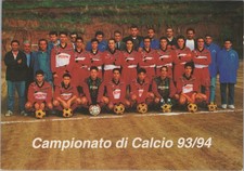 S.S. Acquaro CZ Italy Soccer Team Postcard 1993/94 Campionato di Calcio picture