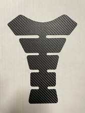 Genuine Carbon Fiber Motorcycle Fuel Gas Tank Pad Protector Made In USA picture