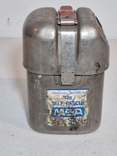 Vintage MSA W65 Self Rescuer Respirator West Germany Unopened Mining Canister picture