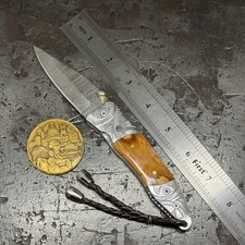 Yorkvivant Custom Handmade Limited Edition Folding Blade Knife, Woolly M I 0R¥ picture