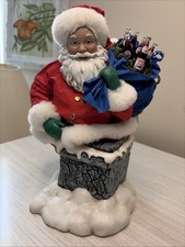 RARE Vintage Pepsi Rooftop Possible Dreams Dept 56 Clothtique Santa picture