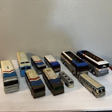 vintage greyhound bus collectible Scale Model Fleet 11 Metal $ Plastic As Is picture