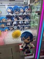 Hatsune Miku X Vocaloid Kaito Round 1 Collab Plush - 14 inch + BONUS KEYCHAIN picture