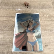 Supergirl #1 Carla Cohen Foil Exclusive Virgin Unsigned Variant LE /400 NEW picture