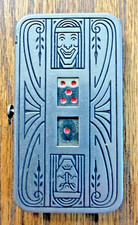 RARE 1920's Art Deco Demley  Mechanical Auto-Dice Pocket Game Working picture