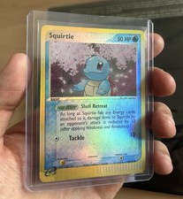 Nintendo Pokemon Squirtle Reverse Holo 46/95 50 HP English 2004 picture