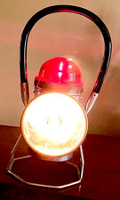 Vintage Railroad Lantern Flashlight Handilite Sturgeon Bay Wisconsin, Tested picture