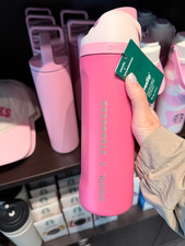 STARBUCKS x OWALA 24oz FreeSip 2026 Pink Drink Limited Edition Bottle picture