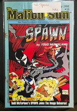 The Malibu Sun #13 First appearance of Spawn 1992 picture