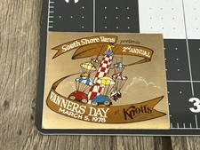 RARE Knott’s Berry Farm 1978 Vanners Day 2.5” Plaque South Shore Vans California picture