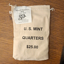 ** WOW** $25 bag of U.S. Mint / Mixed State Quarters Bag 1999-2000 *** picture