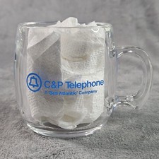 VTG C&P Telephone Mug 1989s Petersburg Colonial Heights VA Community Relations  picture