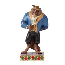Enesco Disney Traditions Collection by Jim Shore Beauty and The Beast Wearing picture