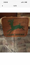 Antique Vintage Rare John Deere Wooden Farm Implements Tractor Sign picture
