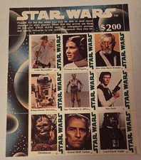 24 Vintage 1977 Star Wars Commemorative Seals picture