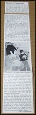 1968 The Beatles Yellow Submarine Newsweek Article Clipping Movie John Lennon picture